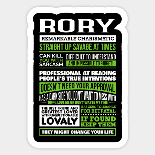 Rory Sticker